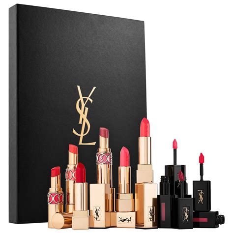 ysl makeup kit|ysl lipstick gift set.